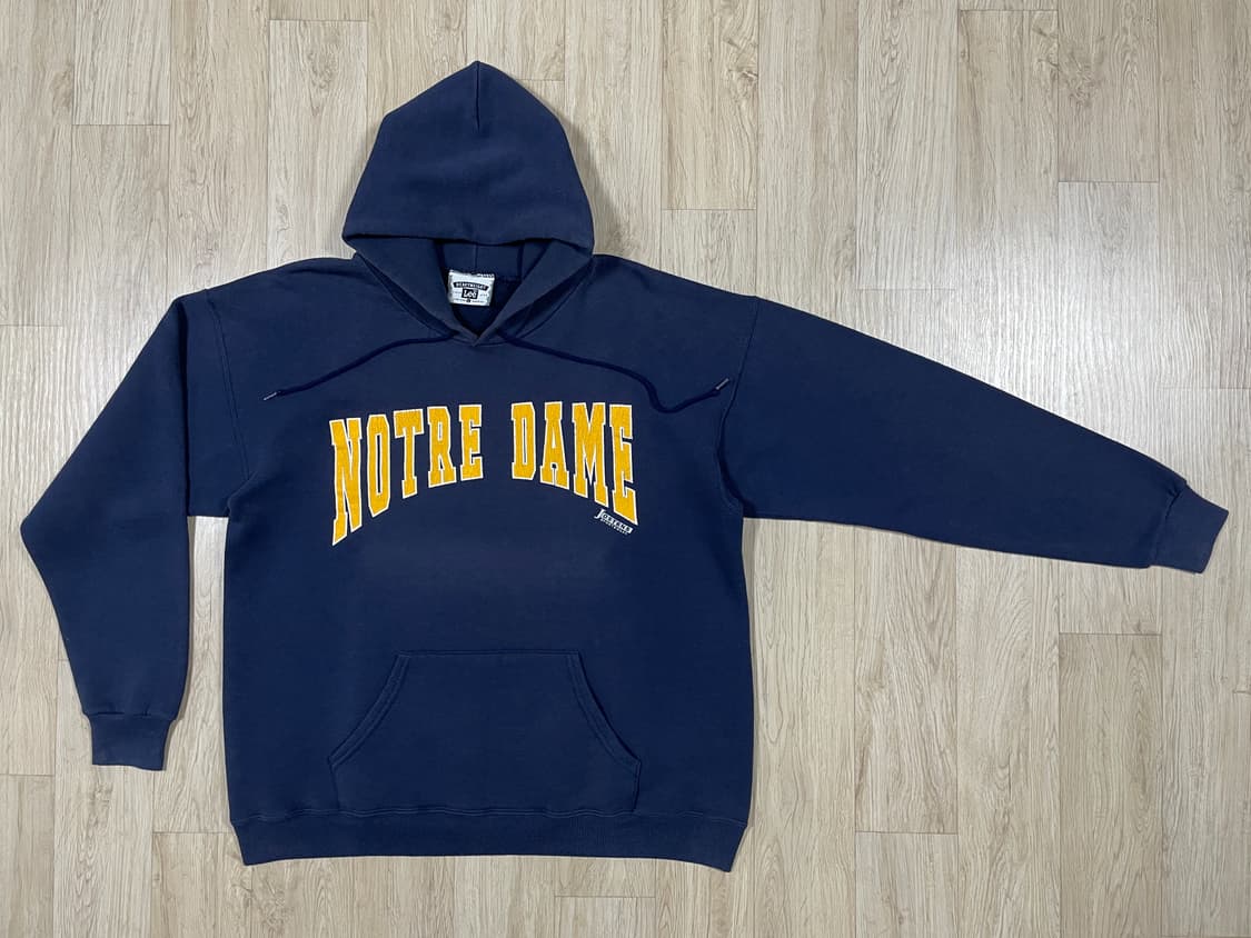 105) 80s Lee 미대학 노트르담 후드티(미국제) 상품이미지2