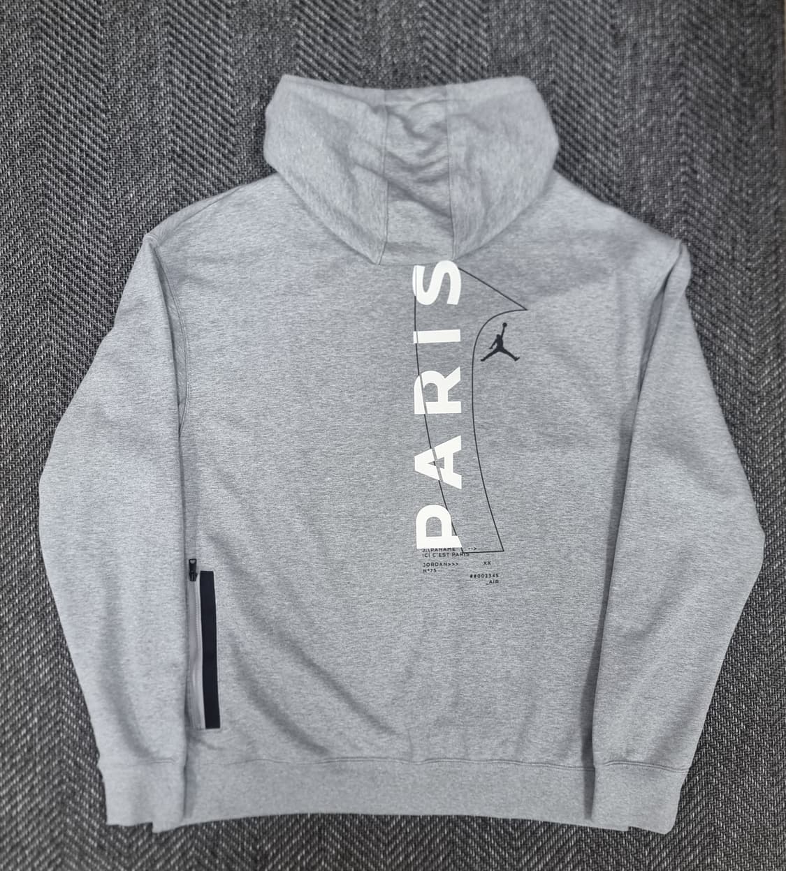 나이키 조던 파리생제르망 후드티 그레이 상품이미지2