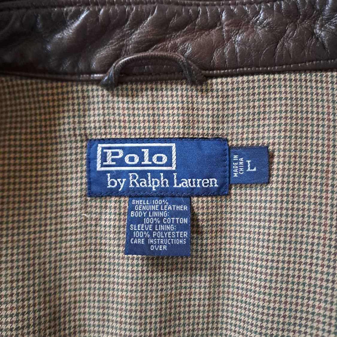 (택포) 폴로 맥스웰 램스킨 자켓 L B795 상품이미지8