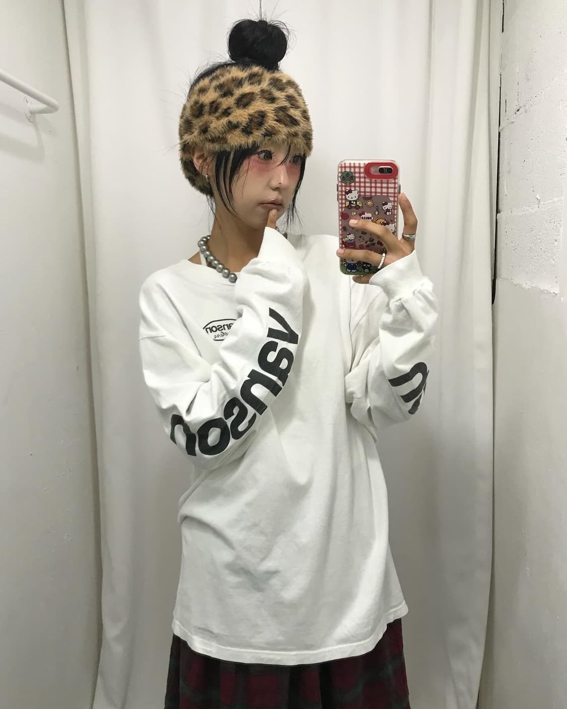 Vanson Skull Logo Long Sleeves 상품이미지5