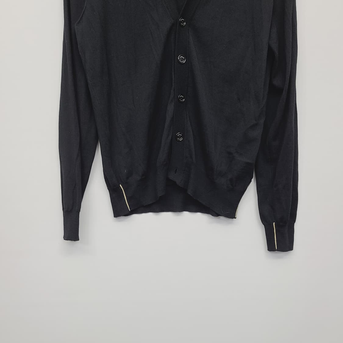 아르마니 꼴레지오니 버진울 니트 가디건 (52) 상품이미지4