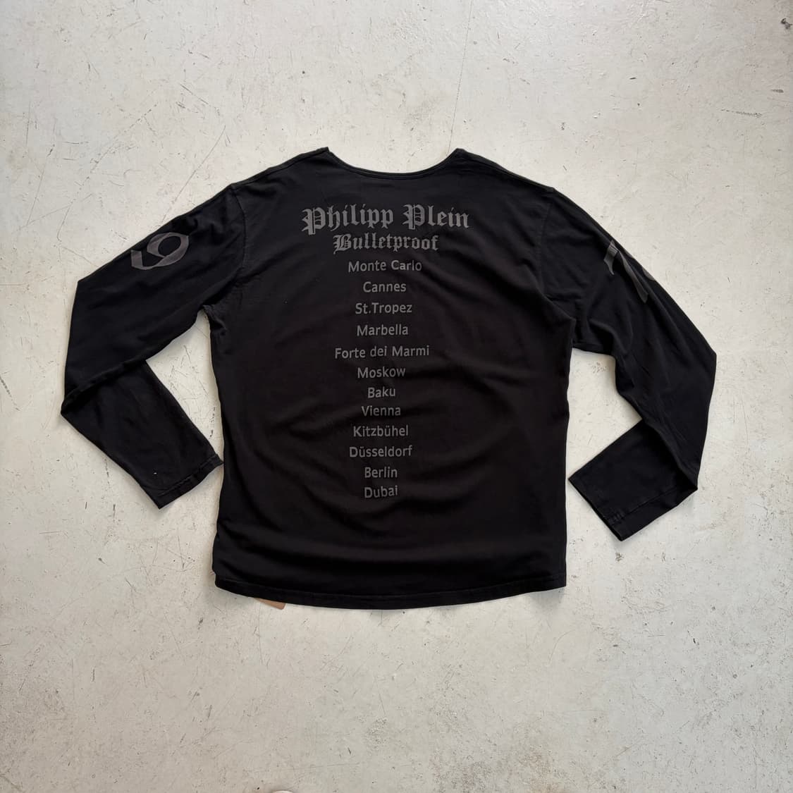 필립 플레인 빈티지 스컬 프린팅 롱슬리브 L 상품이미지9