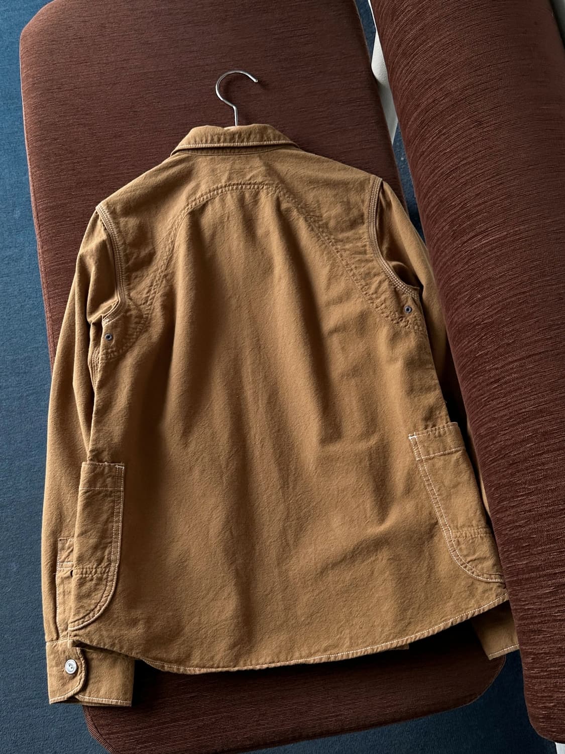 Natural cotton work design jacket 상품이미지5