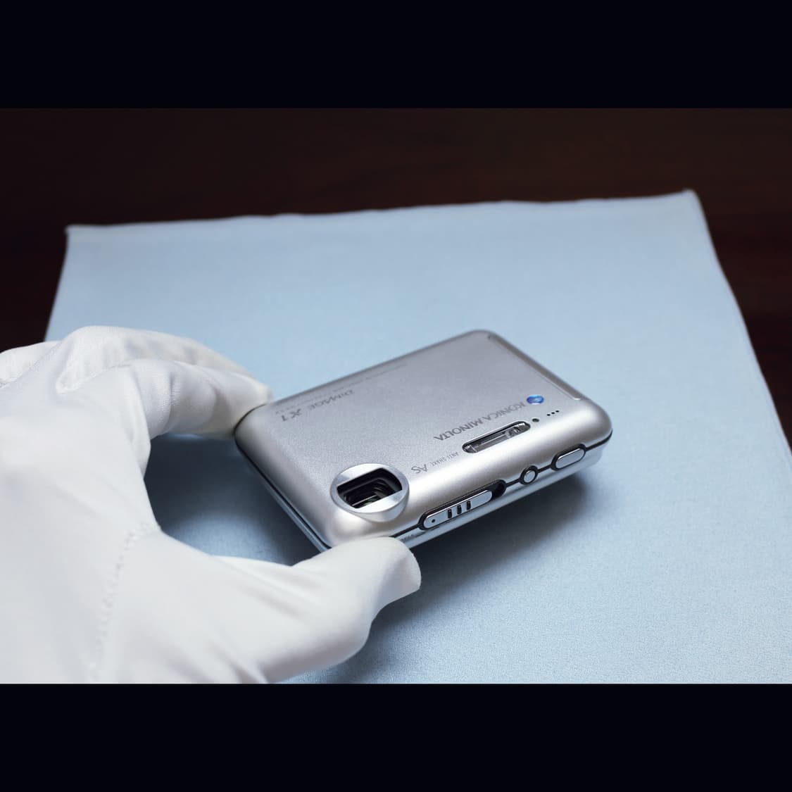 레어 <민트급> 미놀타 디미지 x1 실버 충전독 빈티지 디카 상품이미지8