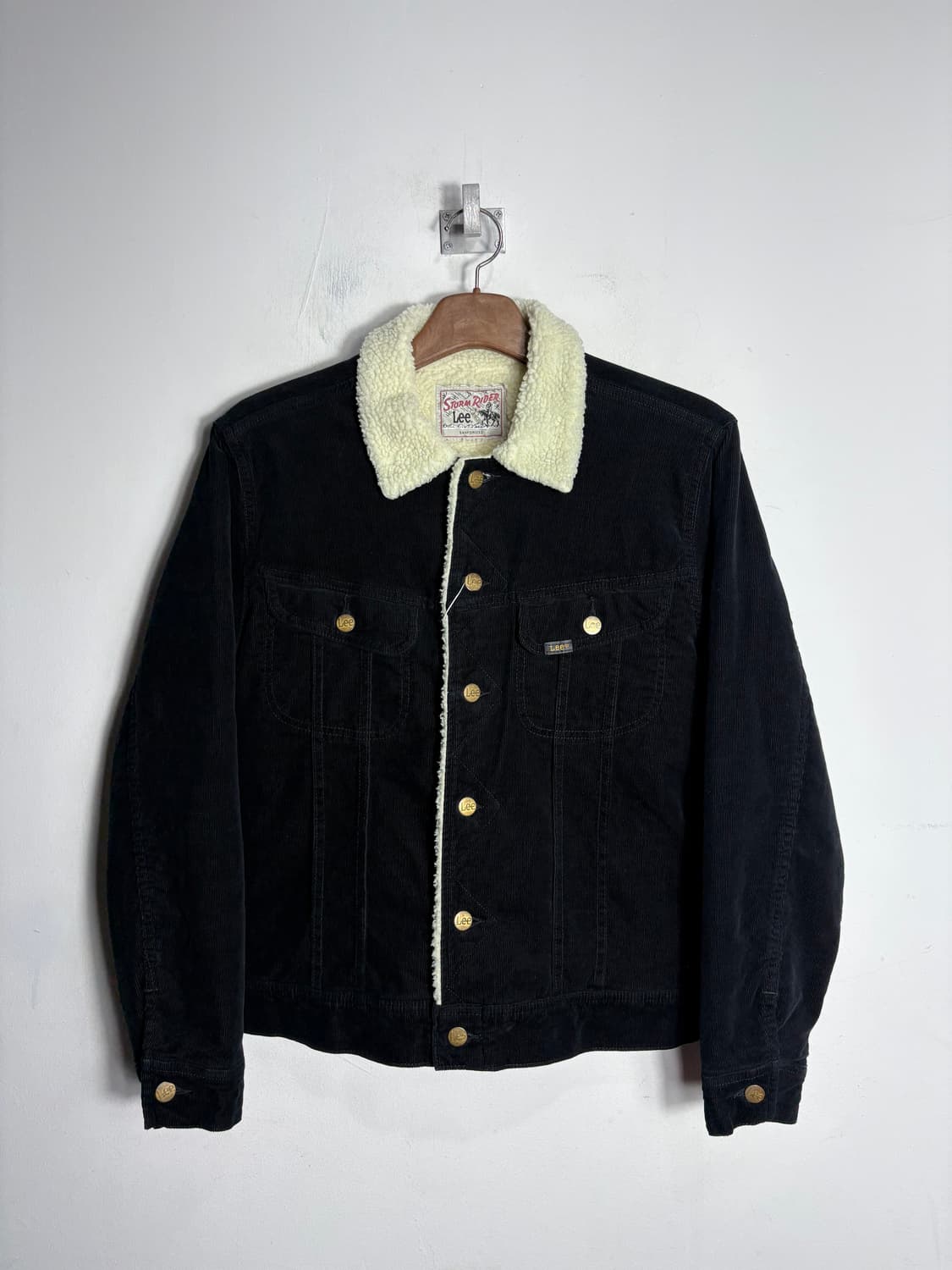 Lee 리 블랙 코듀로이 자켓 상품이미지1