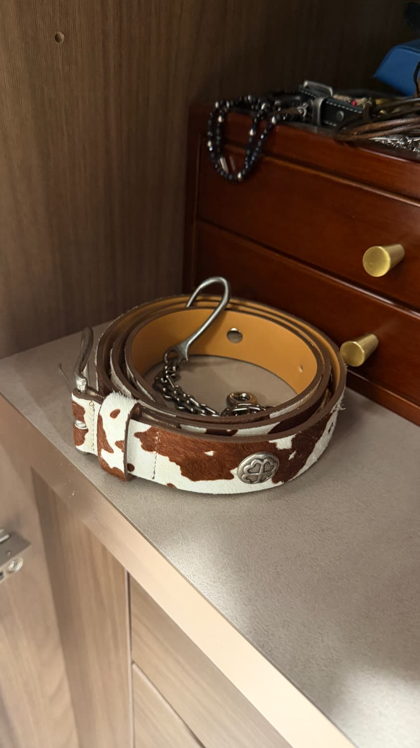 히든비하인드 송치 가죽벨트  상품이미지3