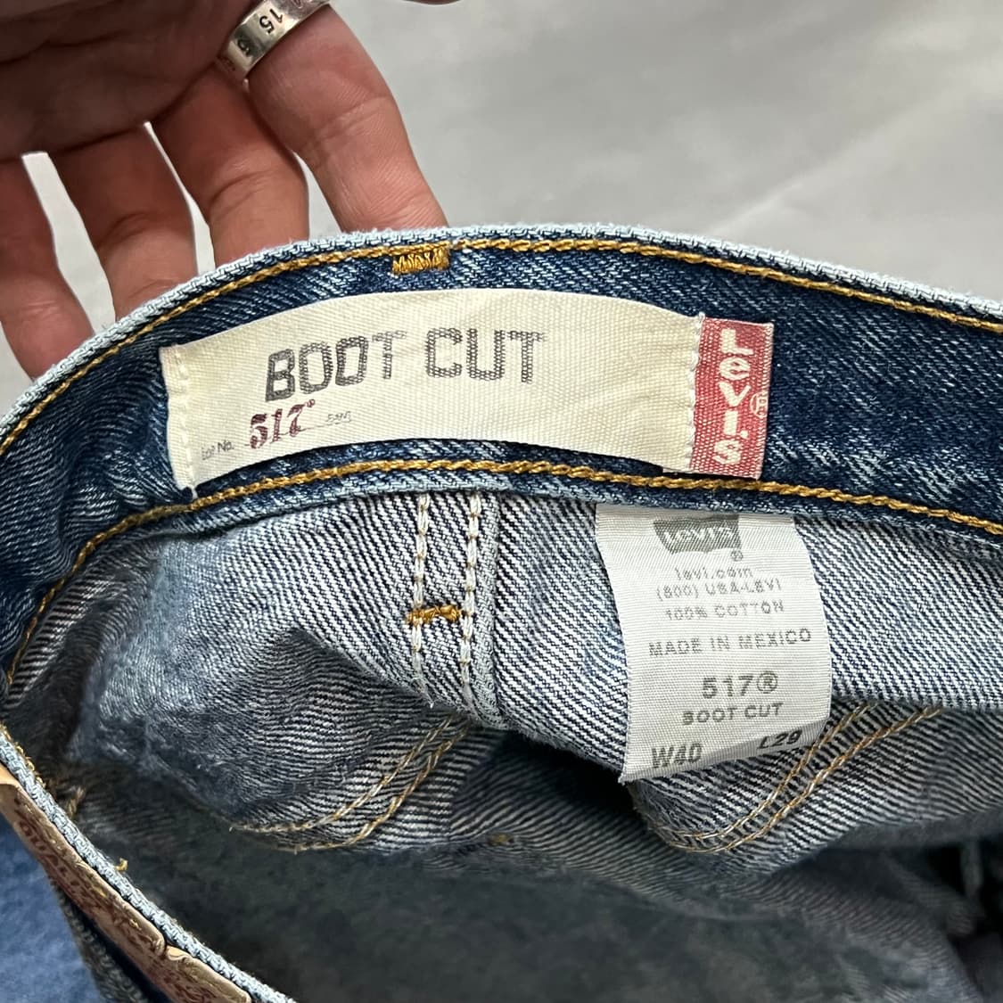  리바이스 517 데님 팬츠 y14501 상품이미지7