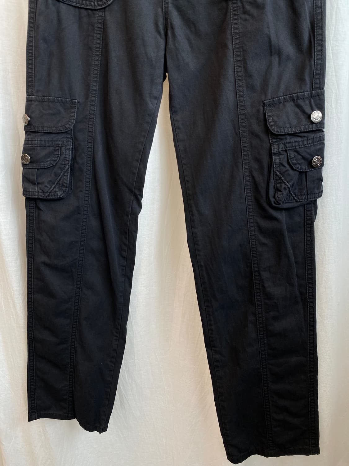 블랙 코튼 카코팬츠(25) 상품이미지4