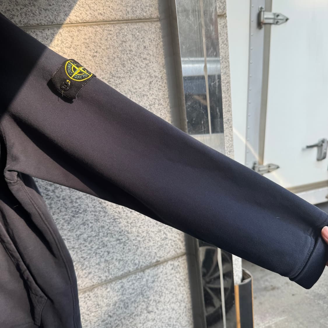 스톤아일랜드 와펜패치 후드집업 상품이미지7