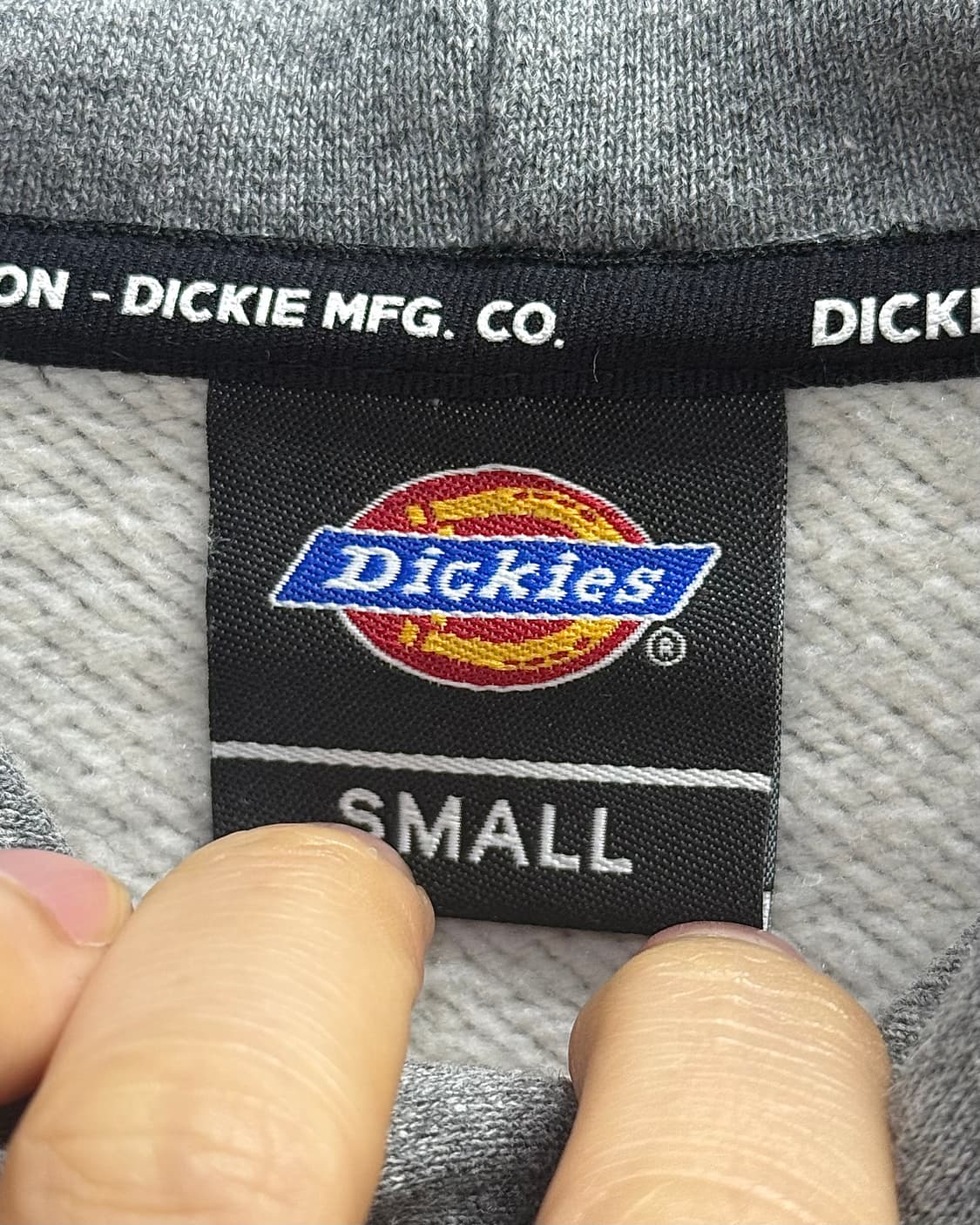 디키즈 된장 어깨 라인 스웻 후드 티셔츠 S 90 워크 브라운 카멜 회색 상품이미지6