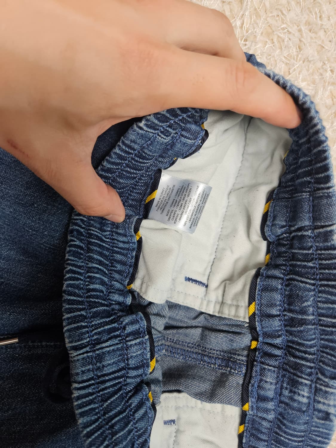 폴로 데님 반바지 상품이미지2