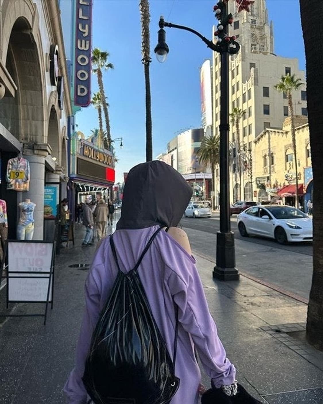 Leey 스포티 숄더 후드 상품이미지3