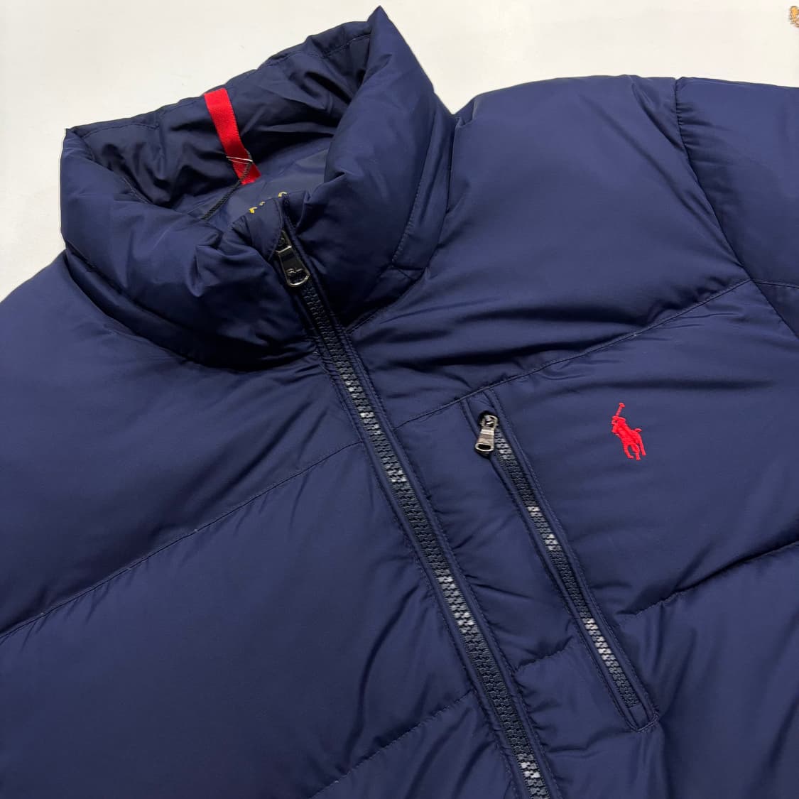 [2XL] 폴로 랄프로렌 다운 네이비 패딩 점퍼 C17 상품이미지3