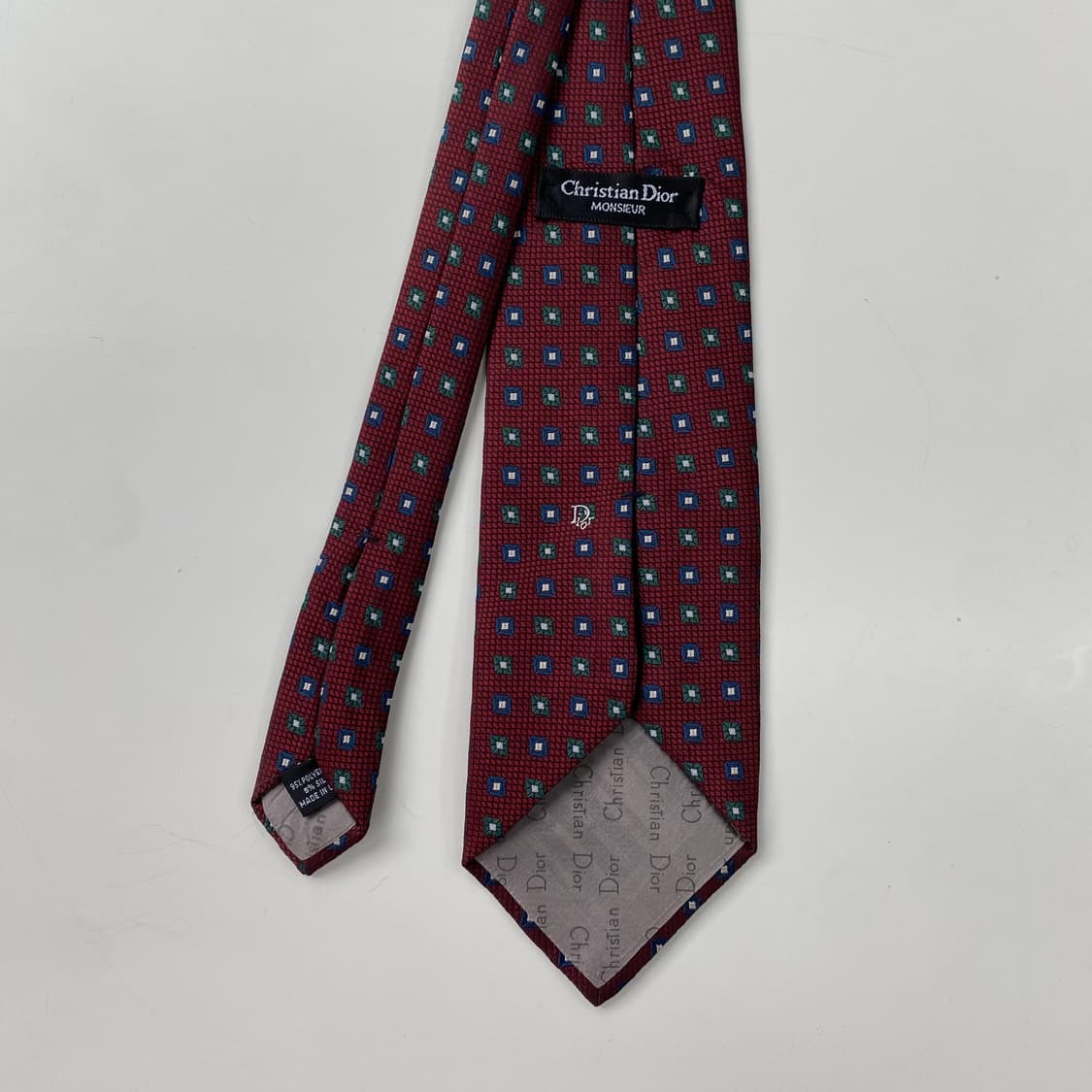 크리스찬 디올(Dior) 심플로고 명품 정품넥타이 상품이미지2