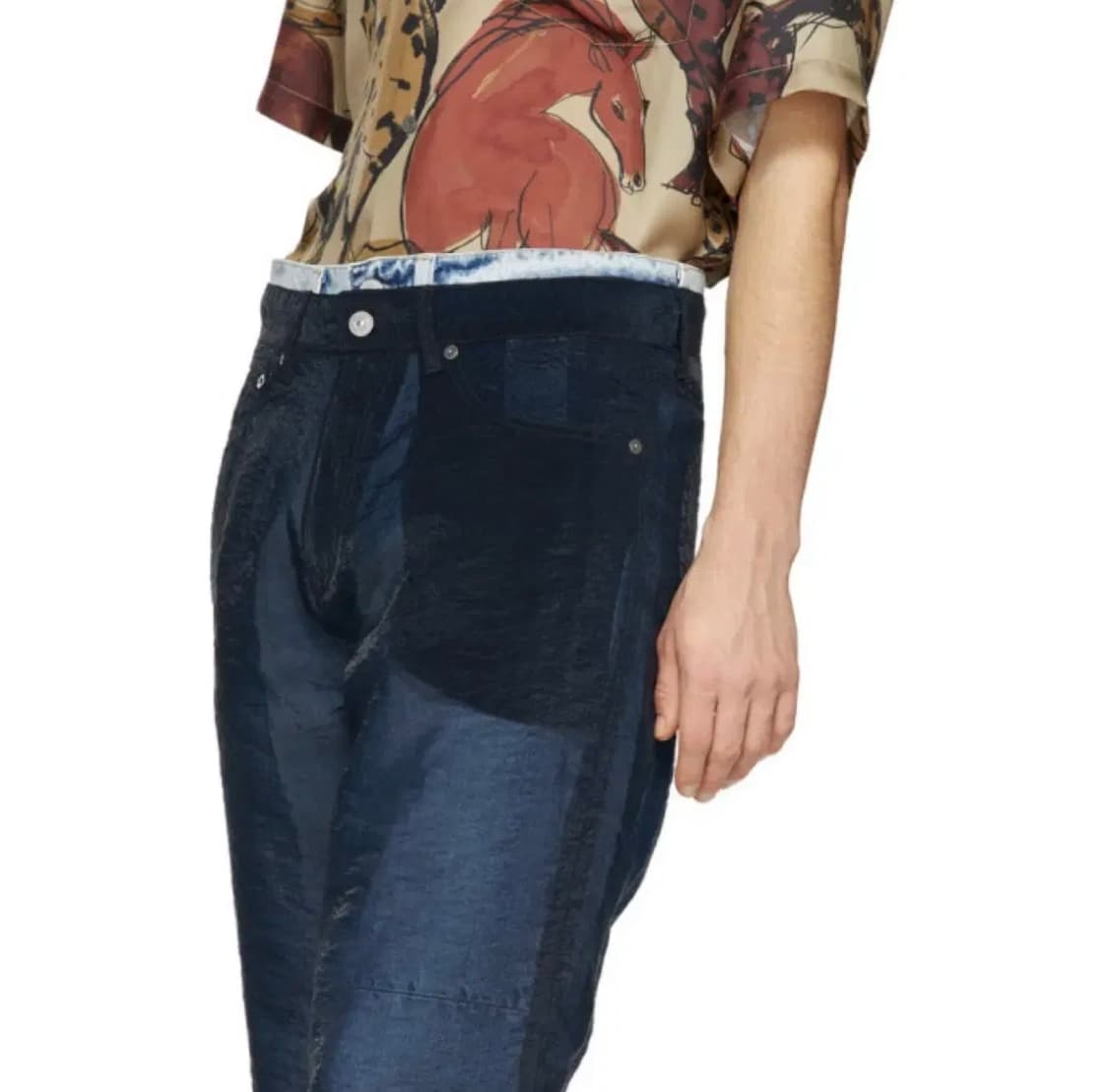 18SS Luminance Cut Organza Pants 상품이미지3