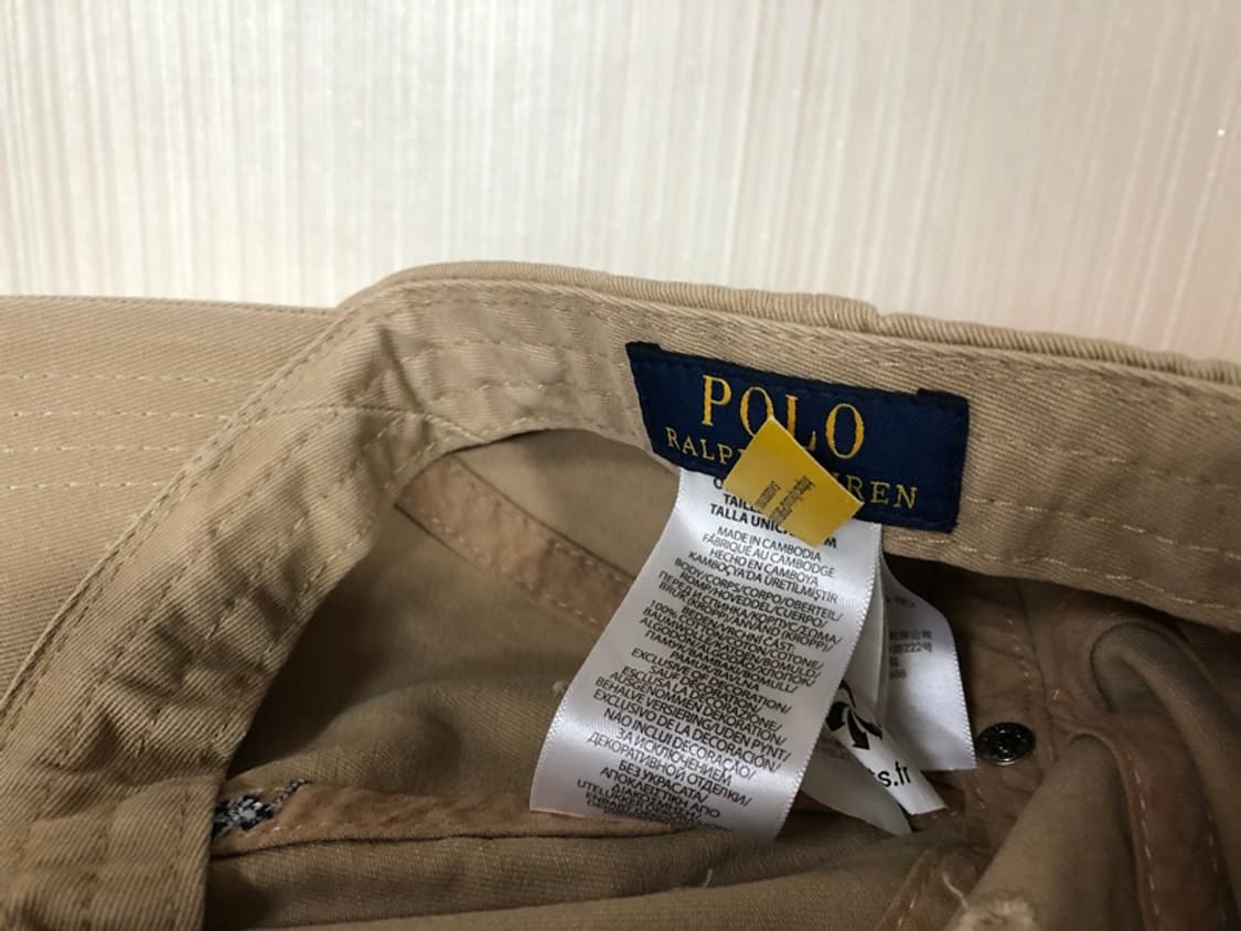 폴로(POLO)랄프로렌 볼캡/모자/베이지 상품이미지9