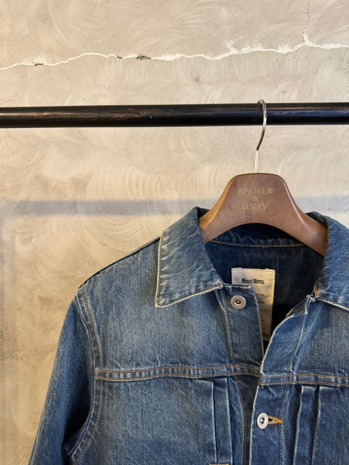 니서스 호텔 데님 트러커 자켓 100 상품이미지2