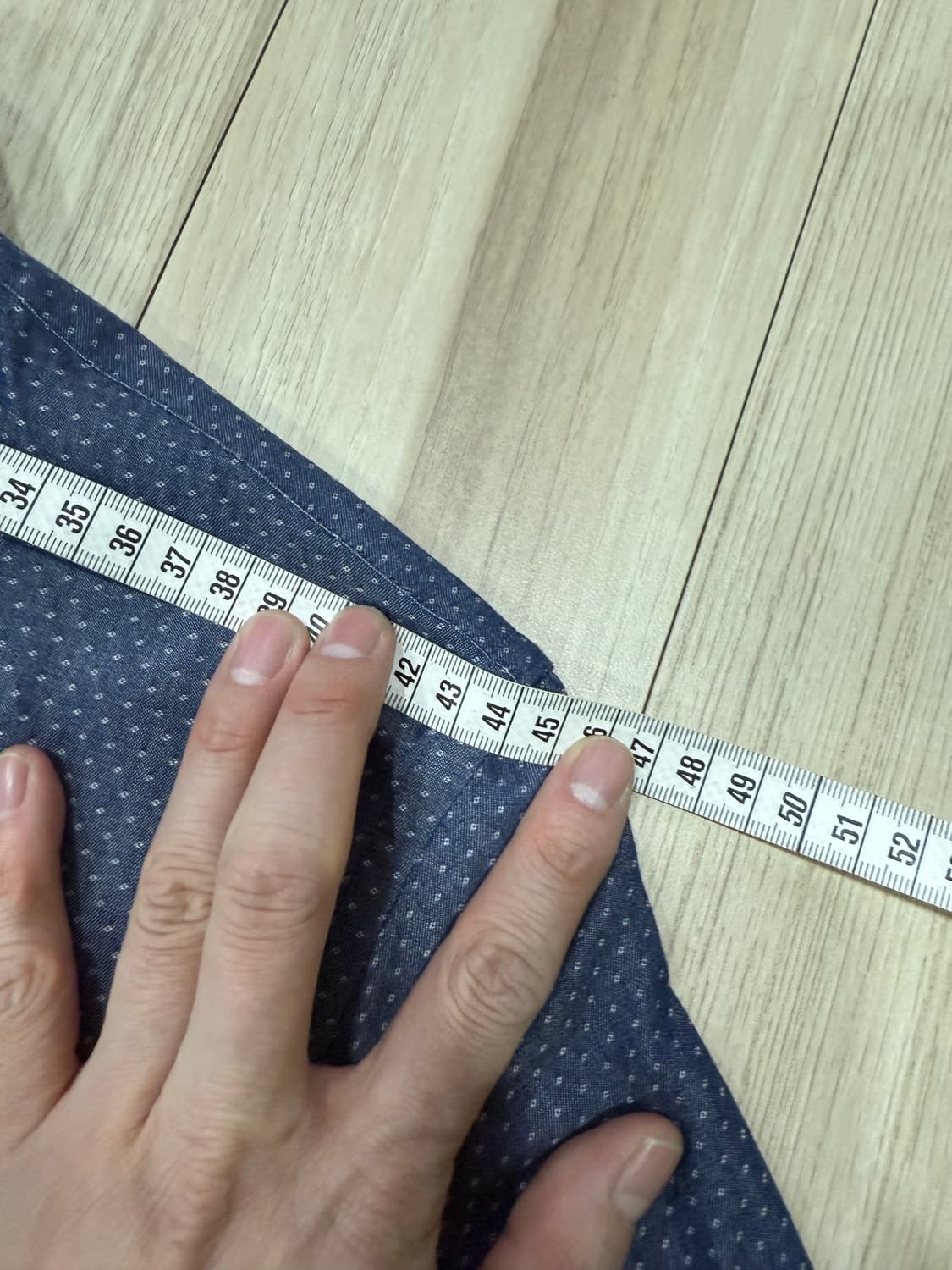 클럽모나코 도트 셔츠 슬림핏 M(100) / 면100% / 공홈 직구 상품이미지6