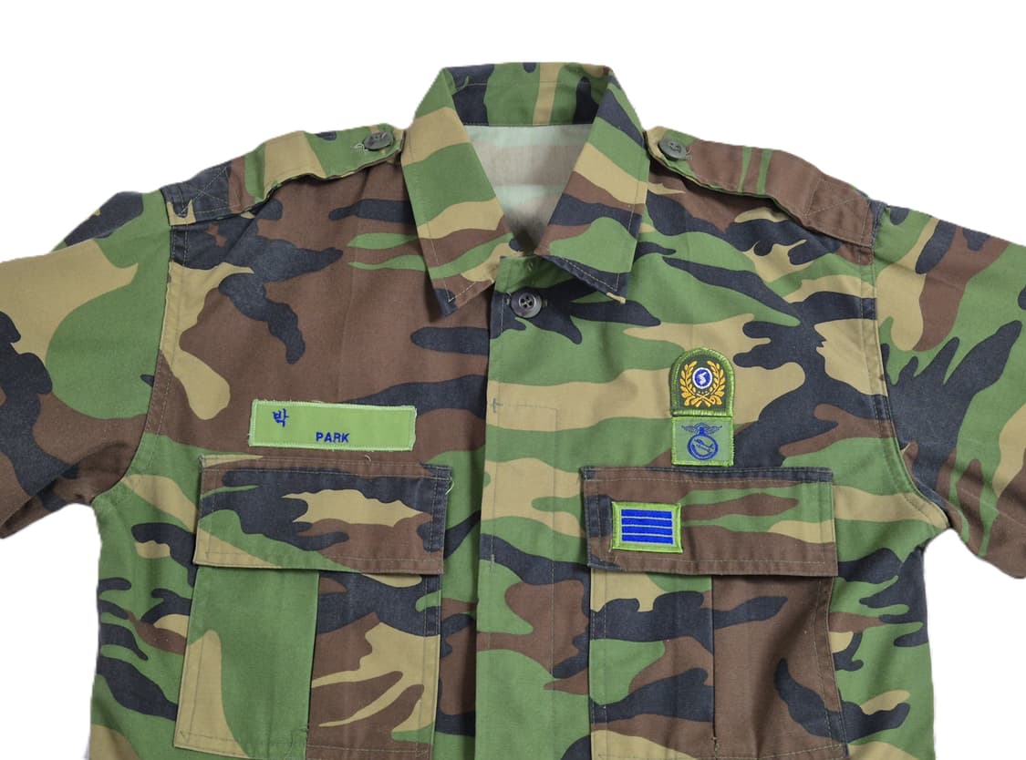 공군 구형 항공무기정비 병장 후기형 동계 전투복 상의 자켓 (S) 상품이미지6