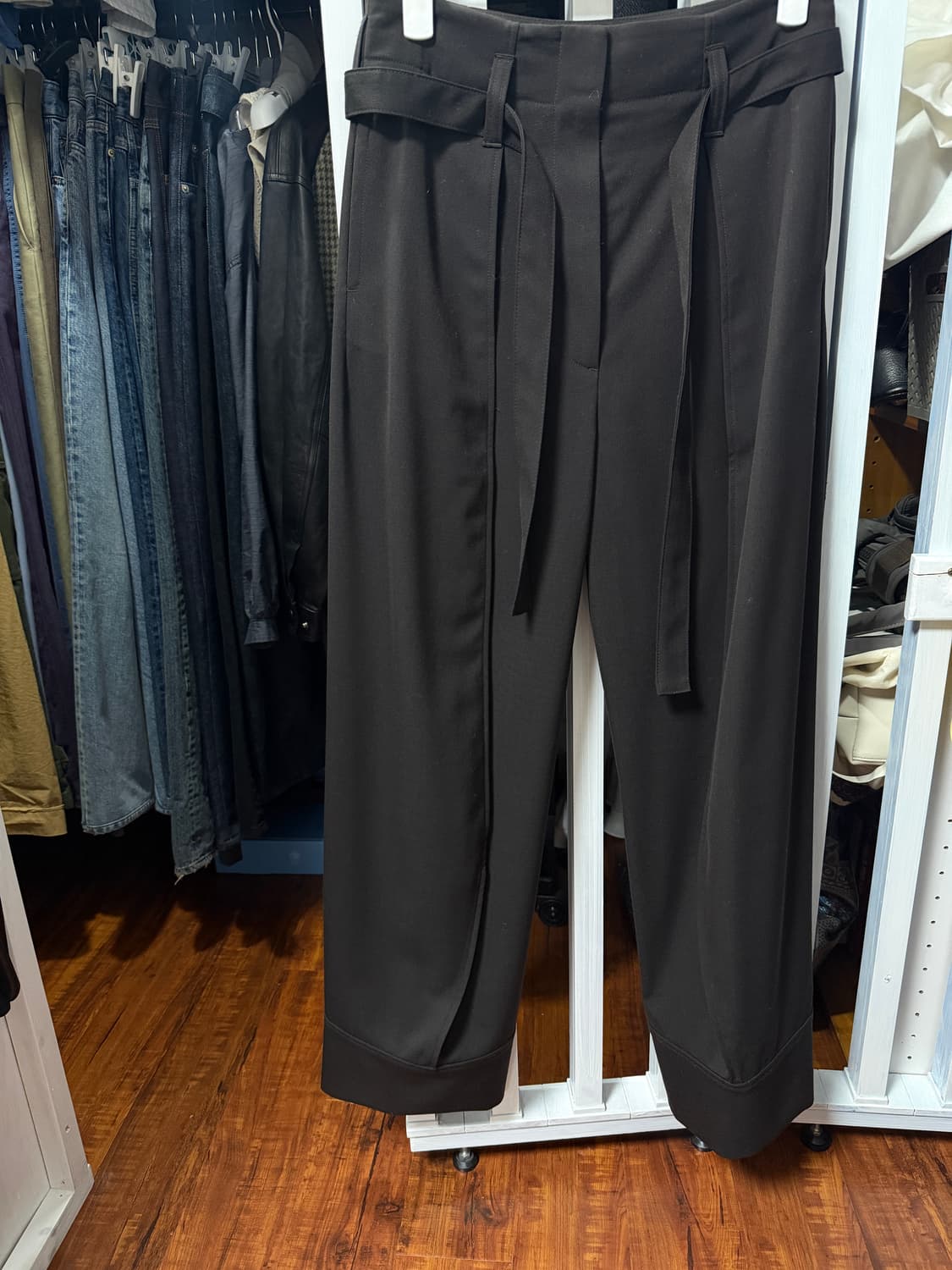 cos 울 트라우저 다크브라운 34 상품이미지3