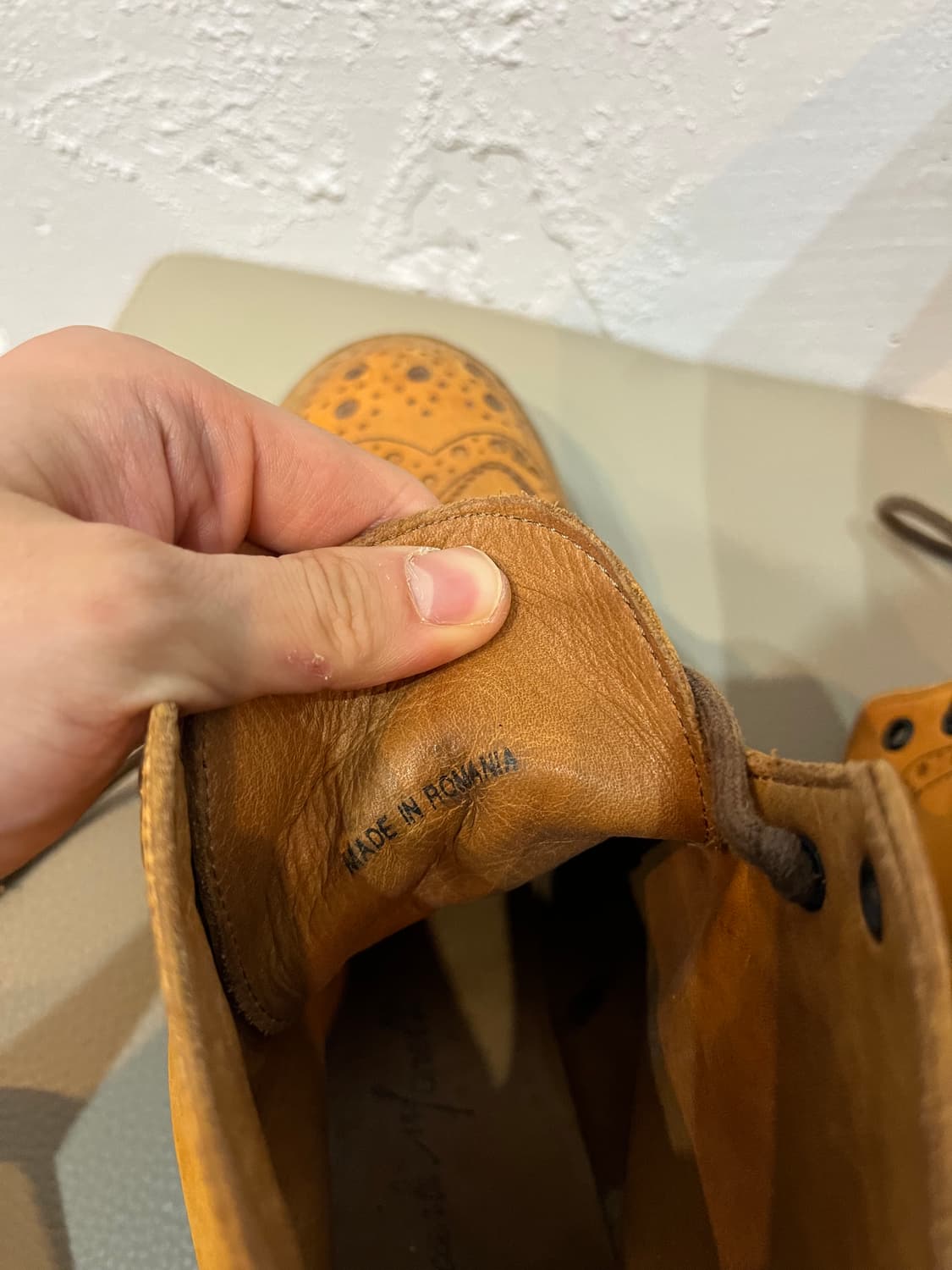 장까를로모렐리 윙팁 부츠 245 상품이미지7