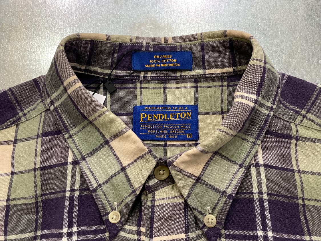 (L) Pendleton 펜들턴 체크 반팔 셔츠 상품이미지10
