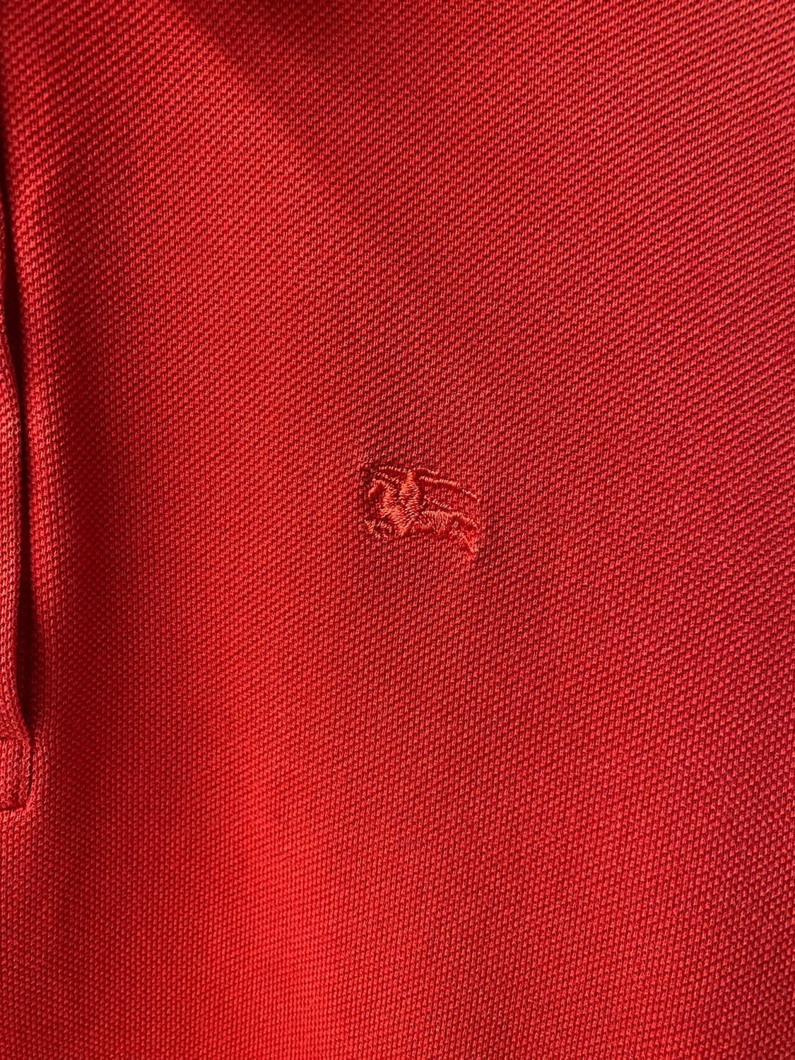 [M] Burberry 버버리 체크 카라 피케 티셔츠 상품이미지4