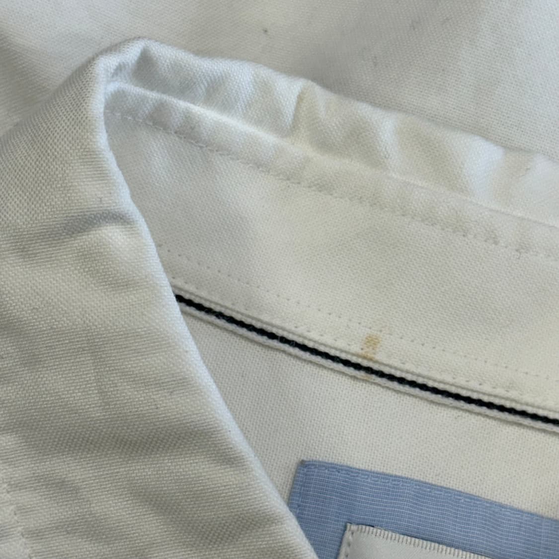 M 라코스테 레귤러핏 화이트 코튼 셔츠 상품이미지6