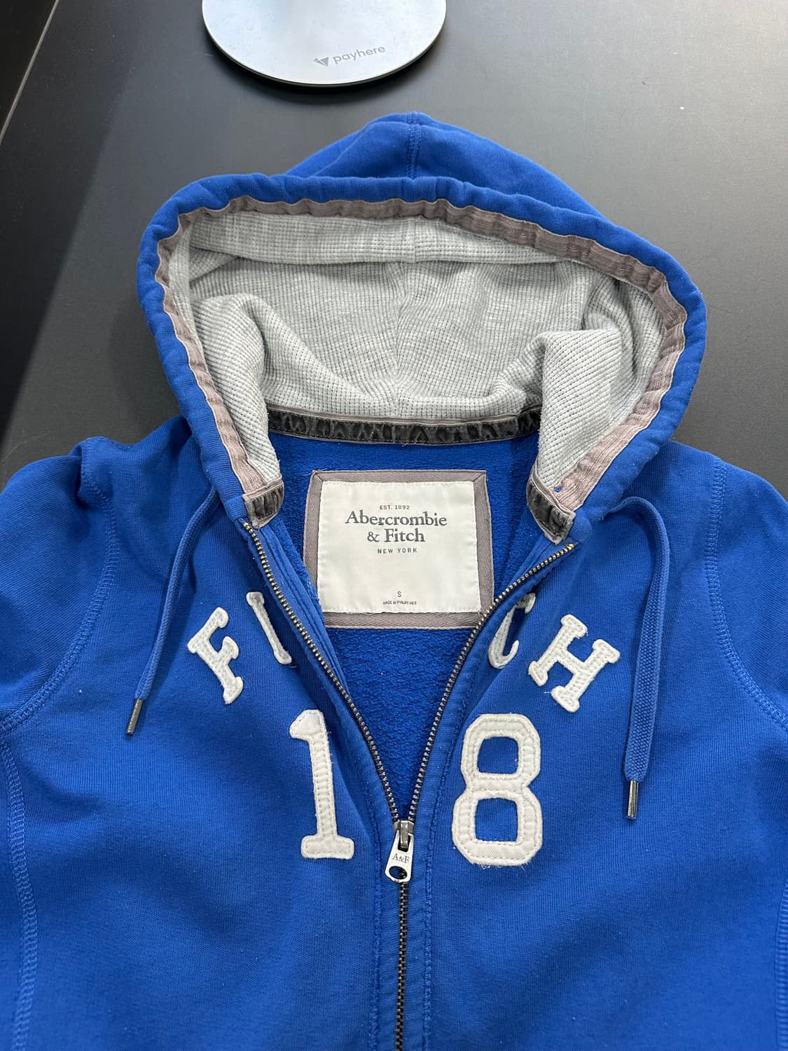 아베크롬비 후드집업 블루 상품이미지5