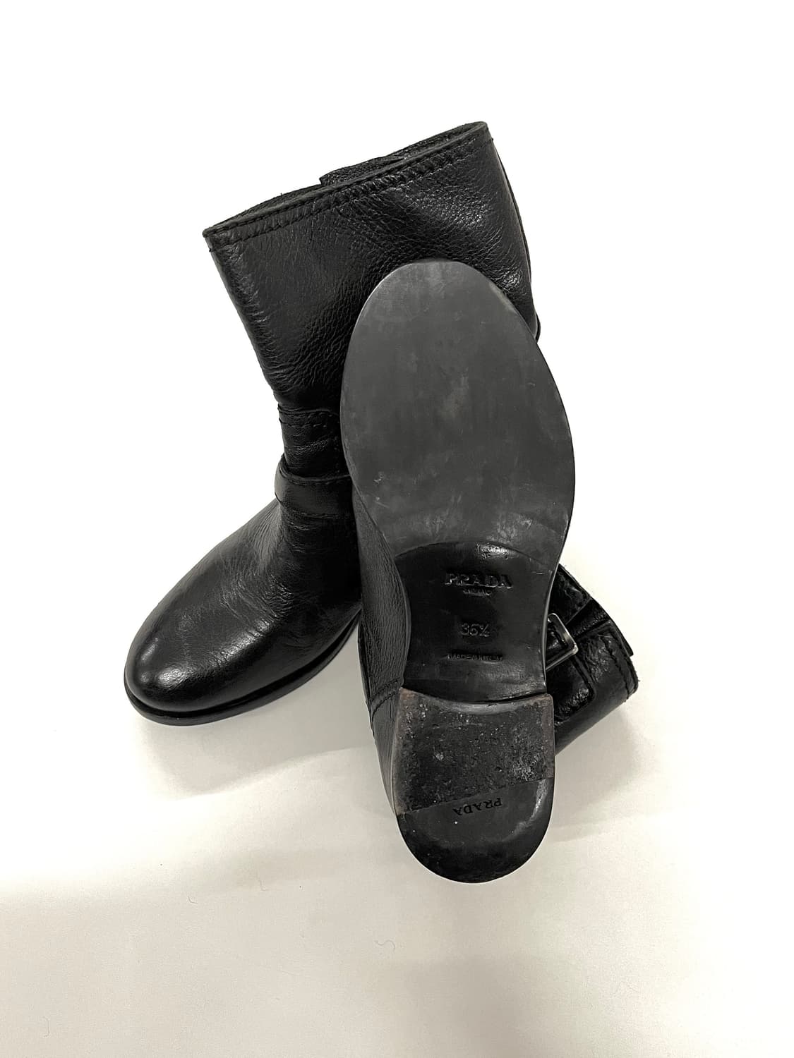 프라다 레더 엔지니어드 부츠 상품이미지8