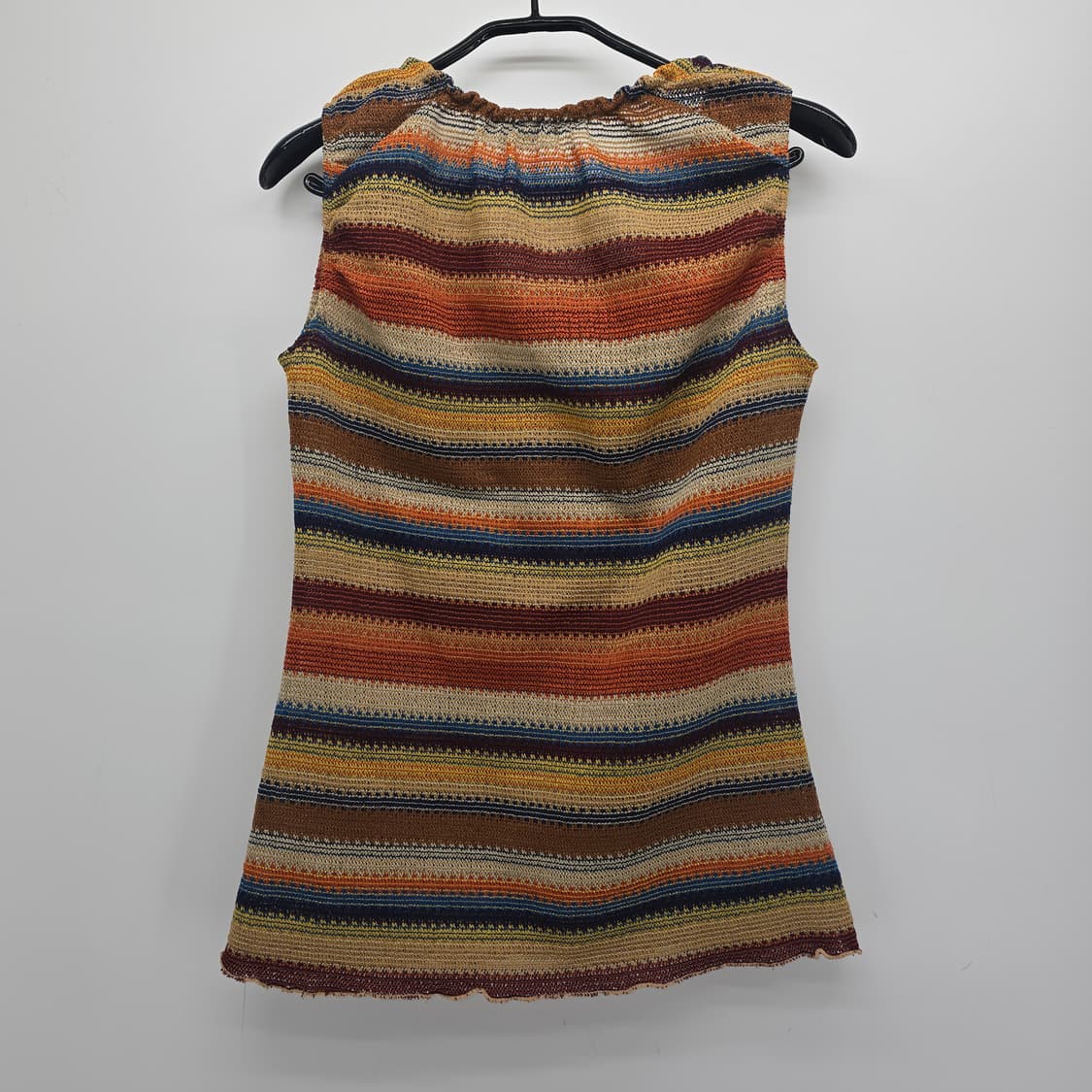 빈티지 에스닉 니트 튜닉 모리걸 하구미 무드 상품이미지7