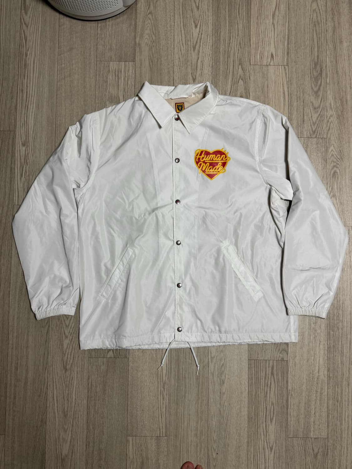 휴먼메이드 코치자켓 화이트 레드  상품이미지6