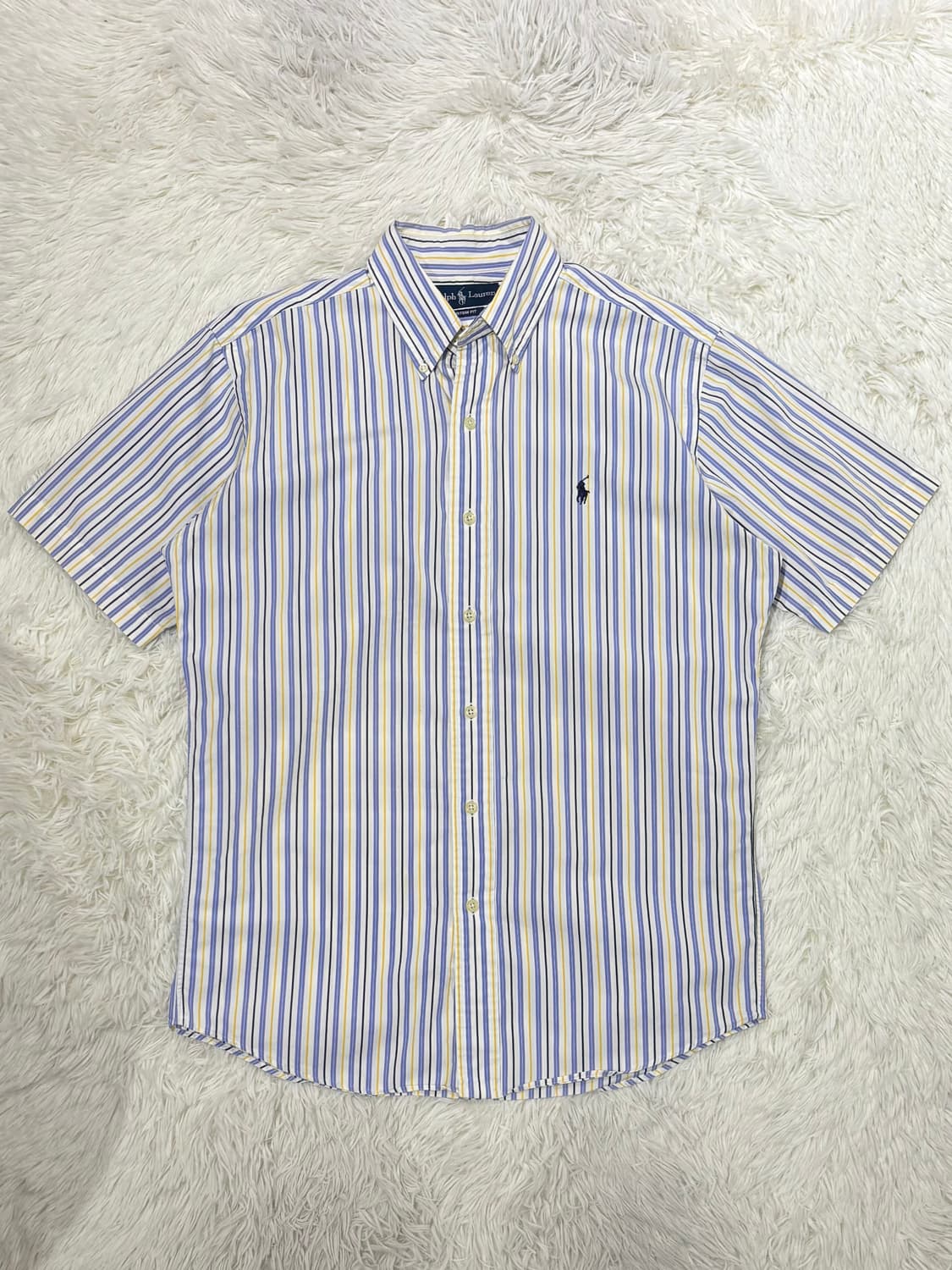 폴로랄프로렌 네이비포니 스트라이프 반팔 셔츠 상품이미지3