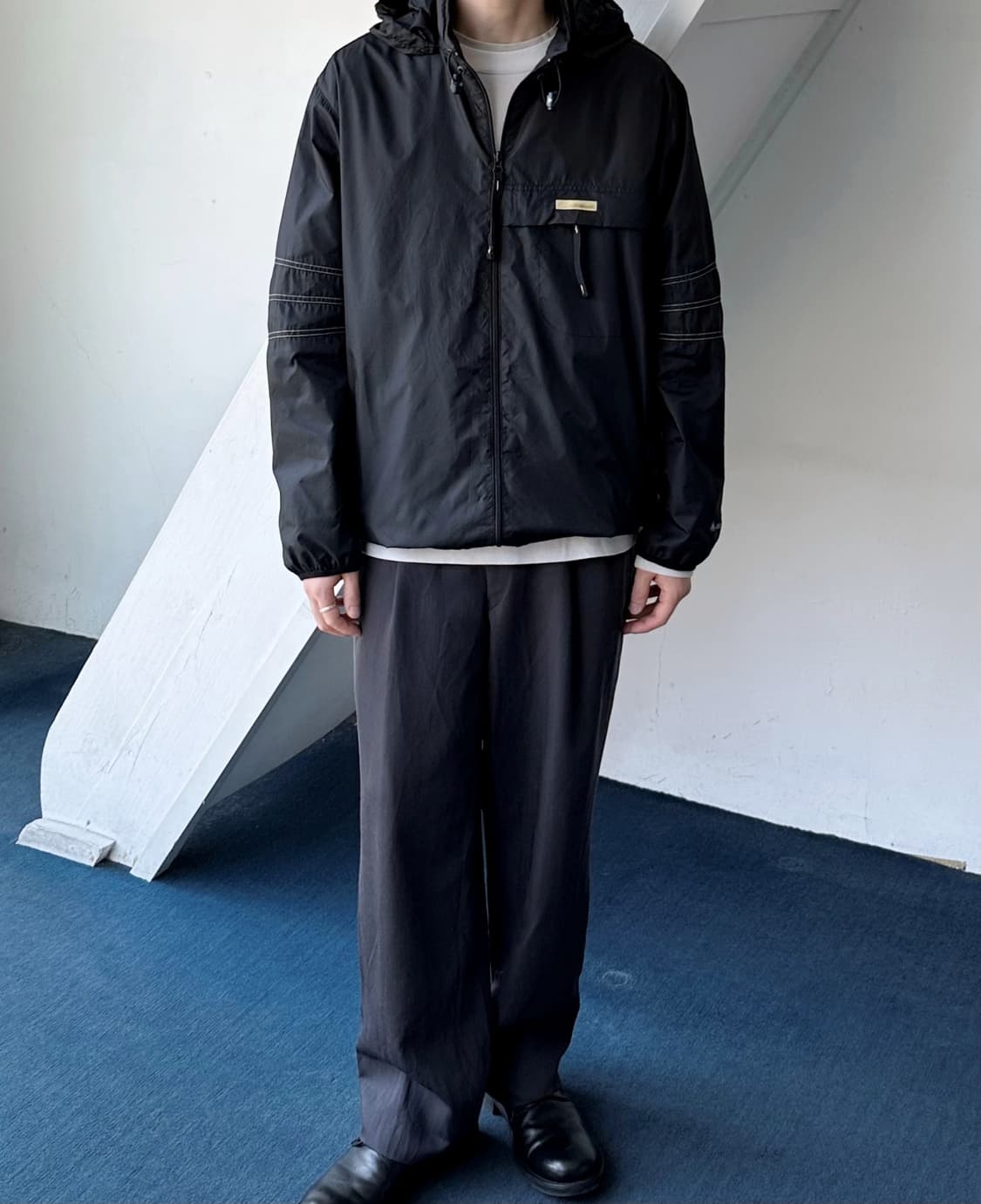 Ripstop nylon design wind parka 상품이미지8