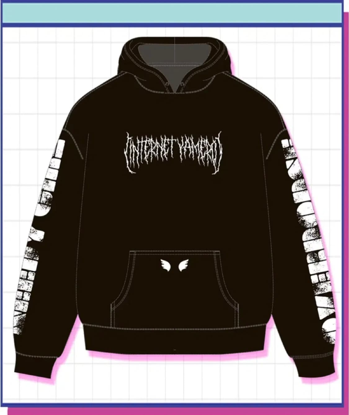 니디걸 오버도즈 후드티 상품이미지2