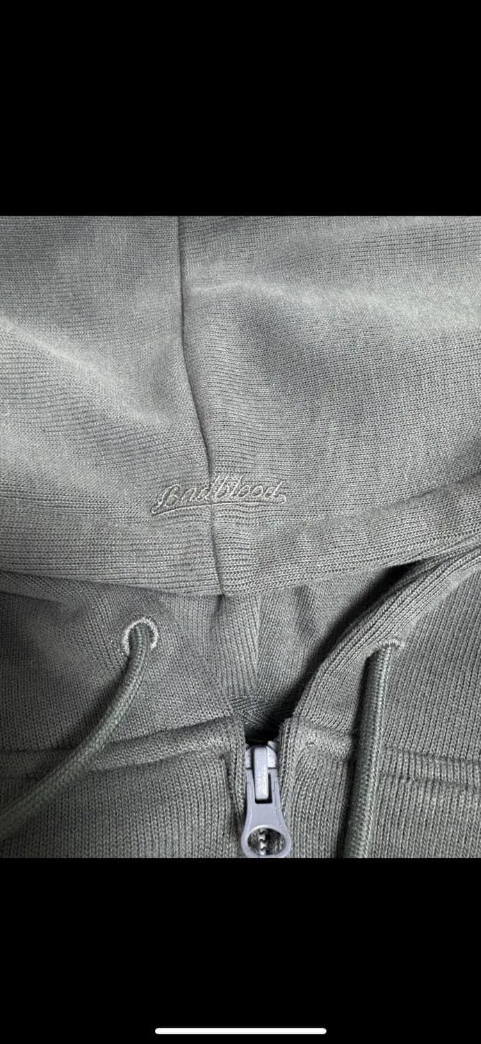 배드블러드 비욘드 소프트 후드집업 - 차콜 상품이미지6