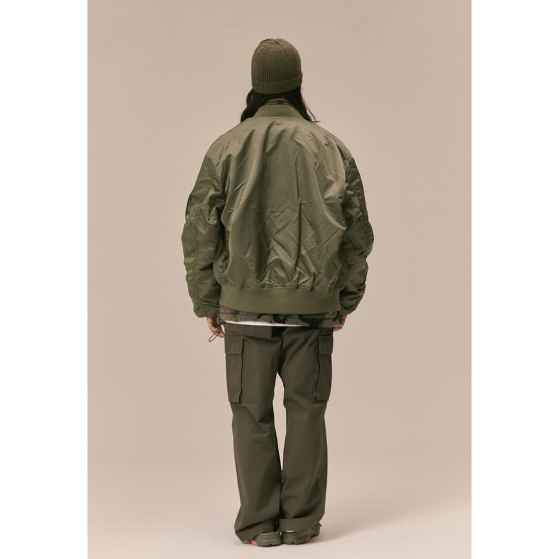 [택포]알파인더스트리 L-2B 루즈핏 세이지 그린 XL 상품이미지6