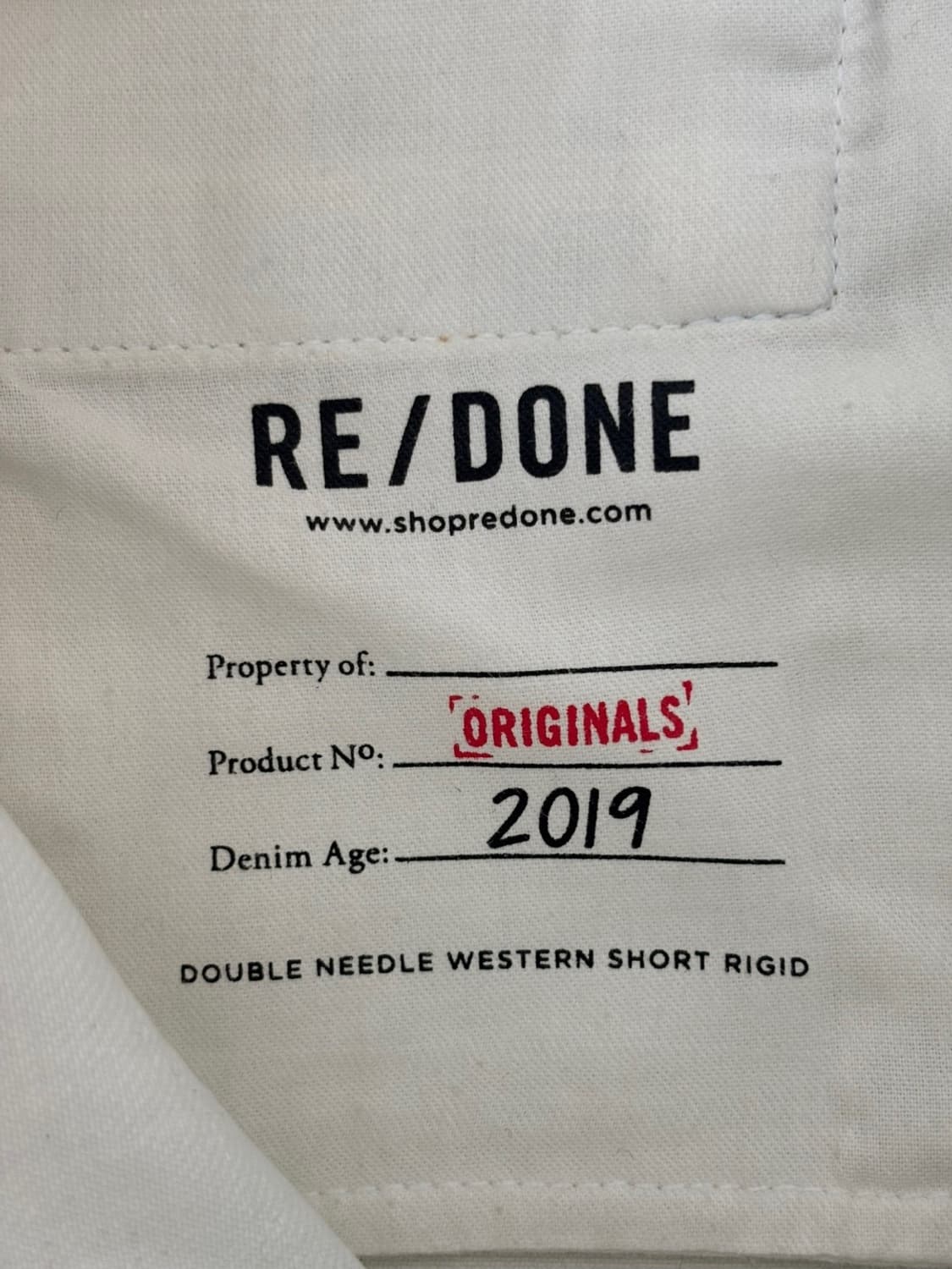 RE/DONE Denim Shorts 상품이미지8