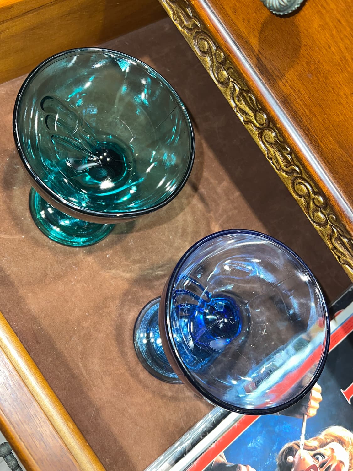 70-80s Korea Modernist TwistStem ArtGlas 상품이미지10