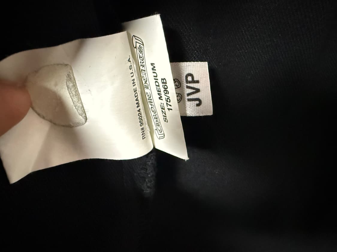 크롬하츠 웨스턴 셔츠 블랙 레더패치 M 상품이미지6