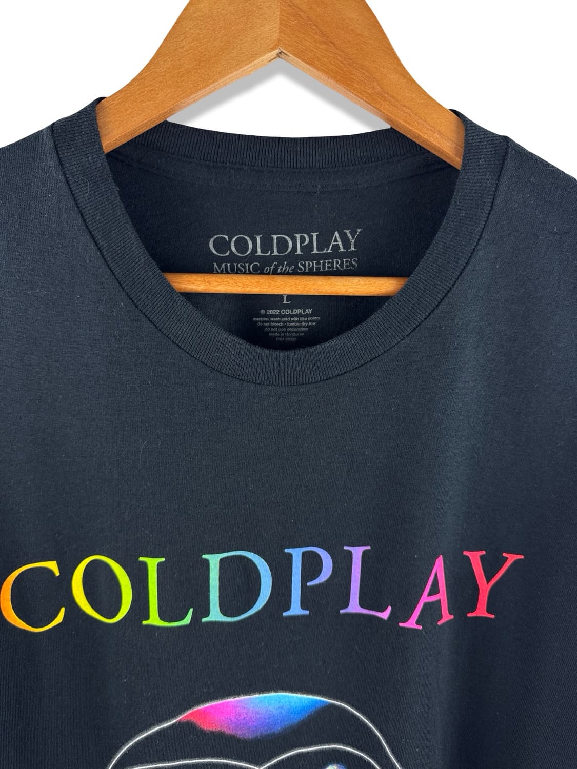 COLDPLAY 콜드플레이 월드투어 밴드 티셔츠3579 상품이미지3