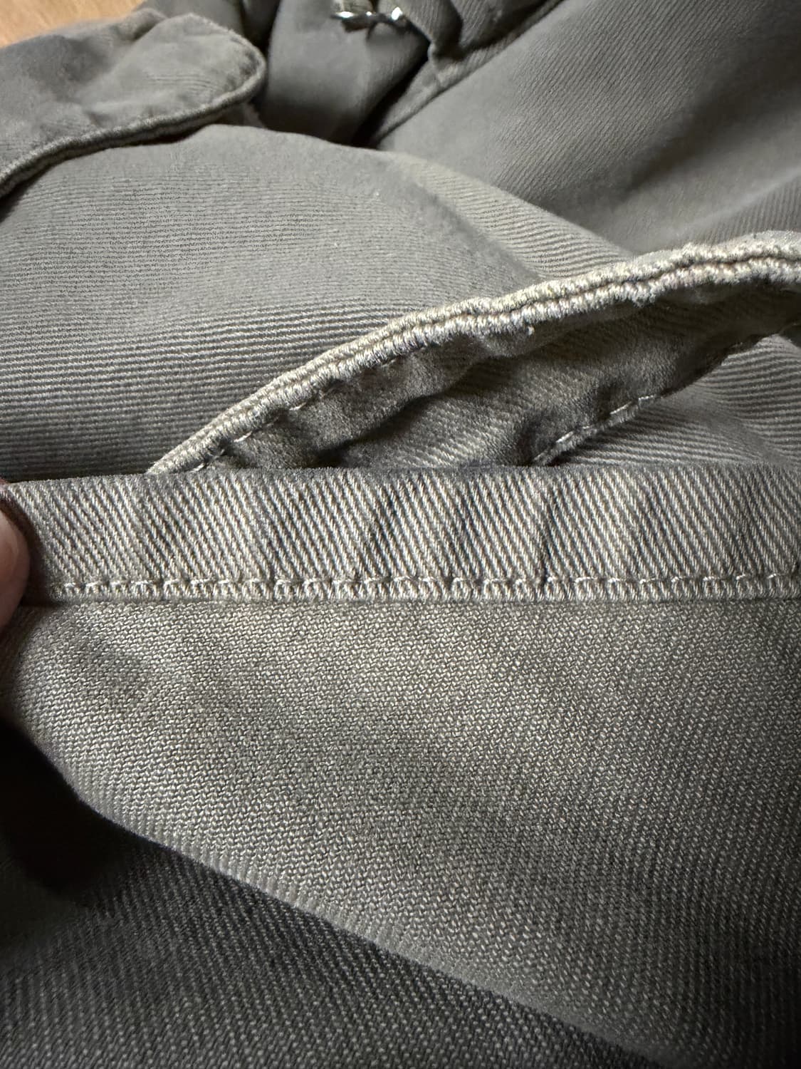 [34] 자라 유틸리티 포켓 카고 진 브라운 5575/375/44 상품이미지4