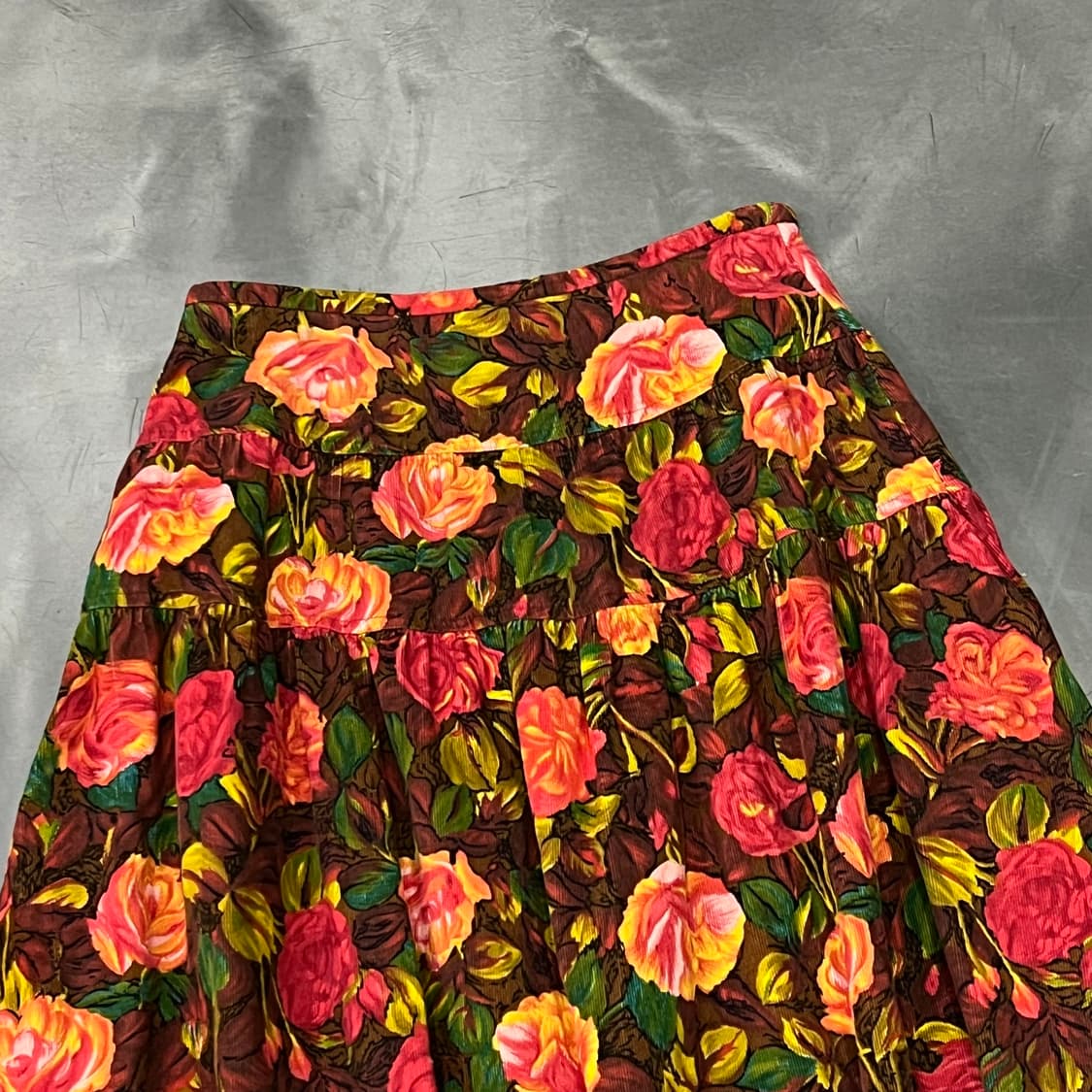  겐조 플라워 패턴 코듀로이 스커트 y15121 상품이미지3