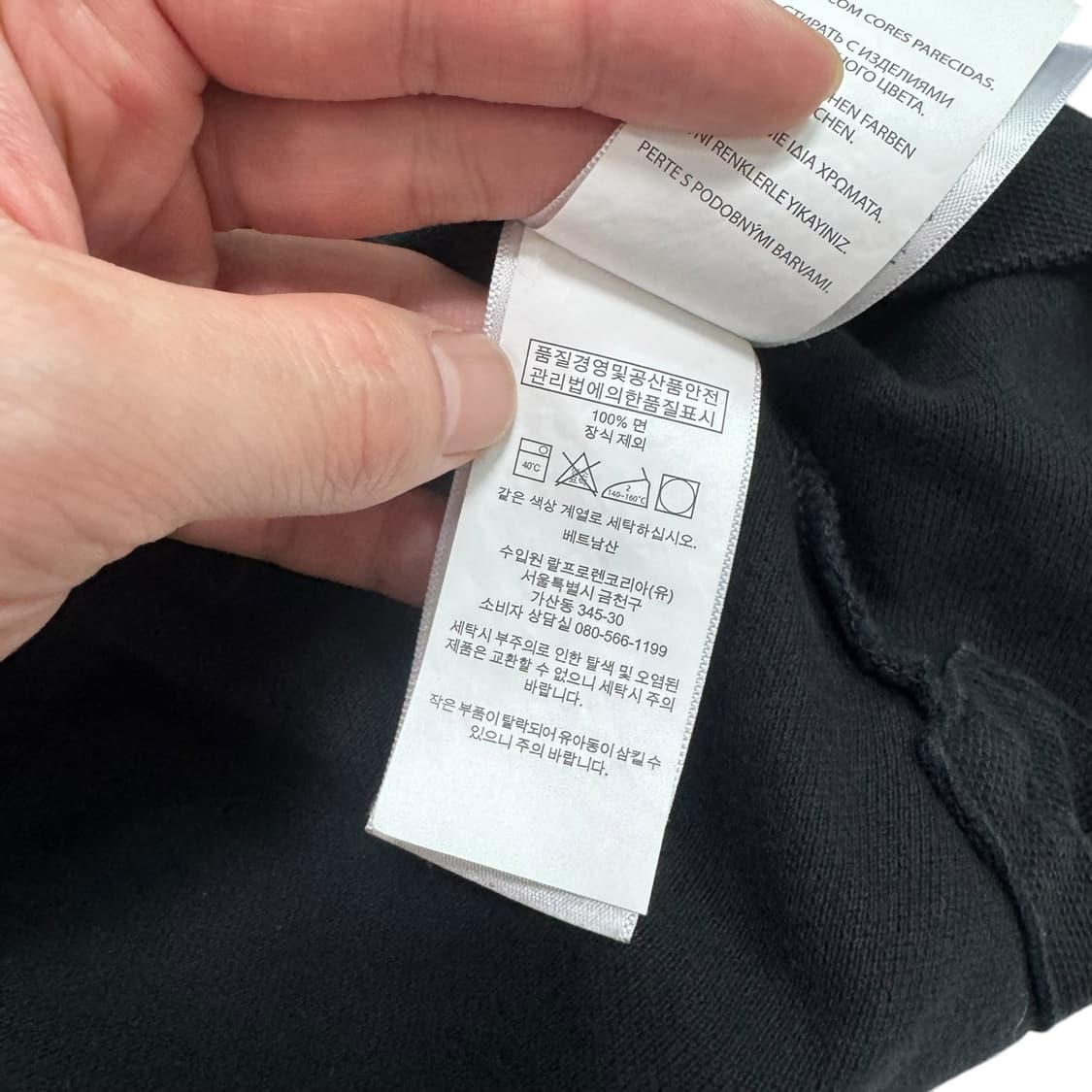 신형 폴로 랄프로렌 블랙 반팔카라티 상품이미지4