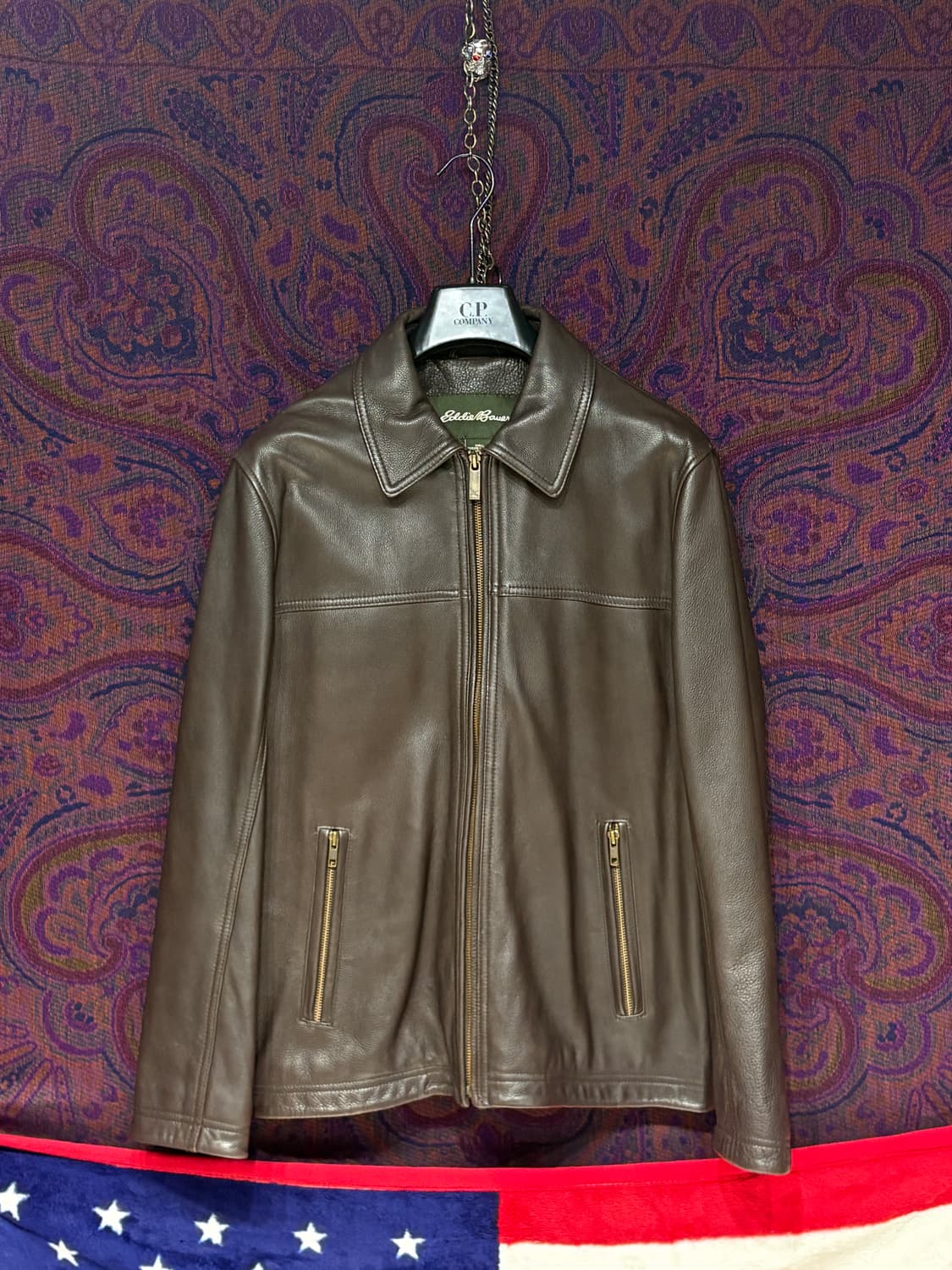 에디바우어 가죽자켓 상품이미지1