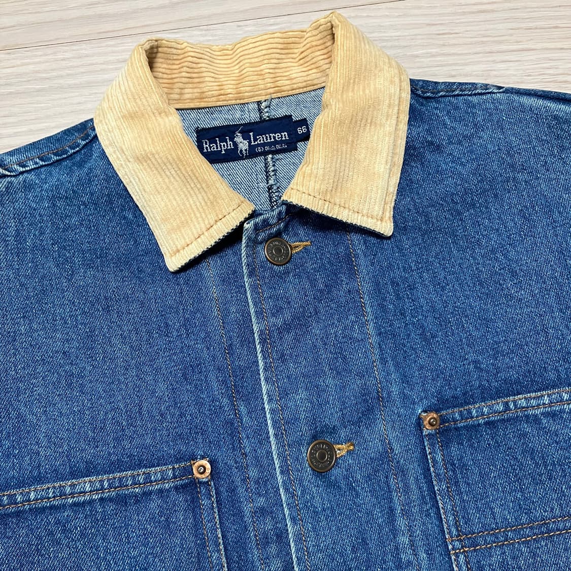 [Polo] 80s 폴로 랄프로렌 덩가리 초어 자켓 상품이미지4