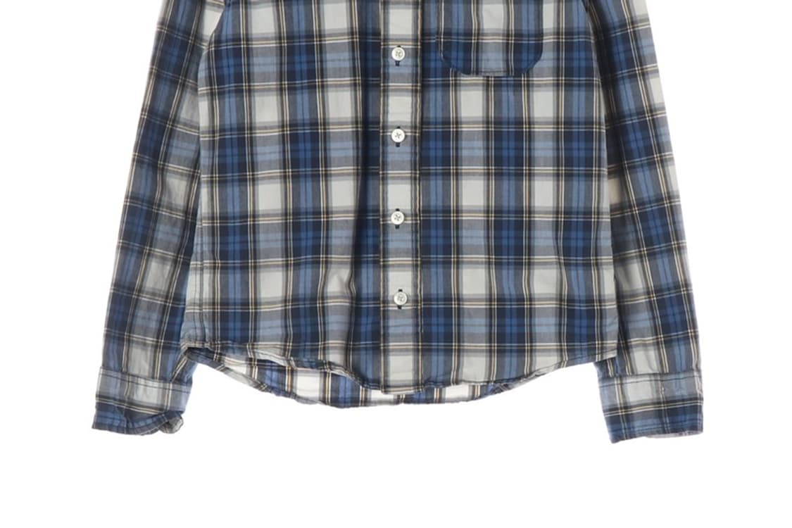 아베크롬비 키즈 클래식 체크 버튼다운 셔츠 M 상품이미지4