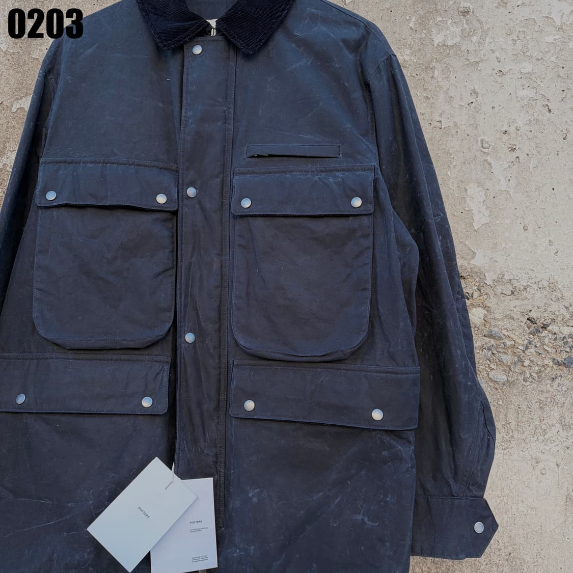 POTTERY 포터리 필드 자켓 워크 자켓 100 다크네이비 0203 상품이미지3