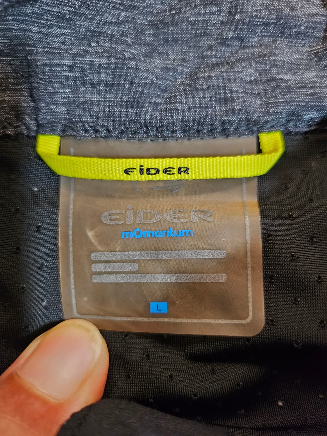 (L)아이더모멘텀 바람막이  상품이미지3