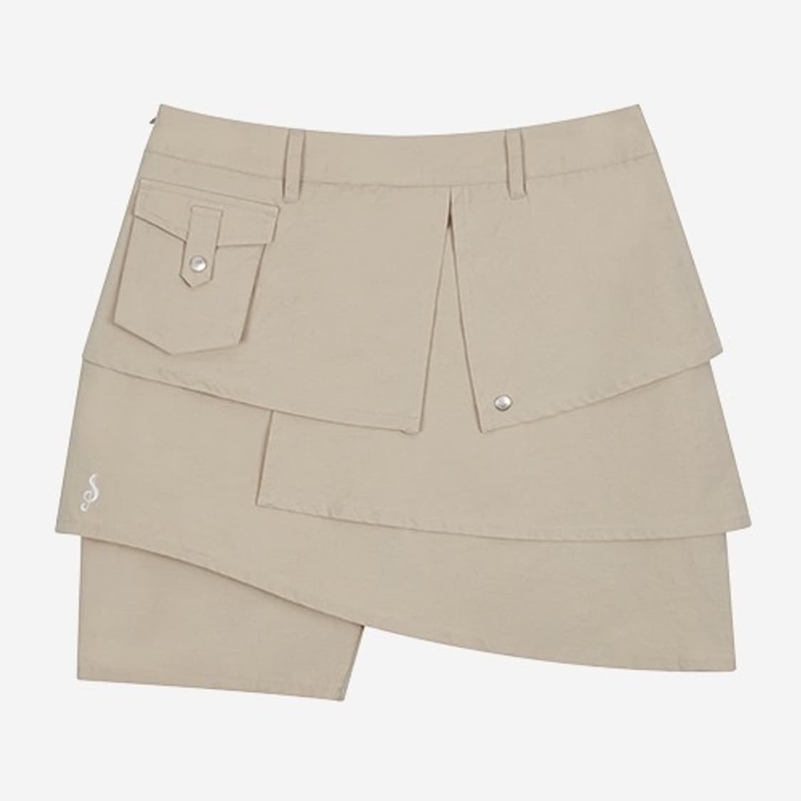 [Safarispot] Clef Wrap SkirtPants(BEGIE) 상품이미지1